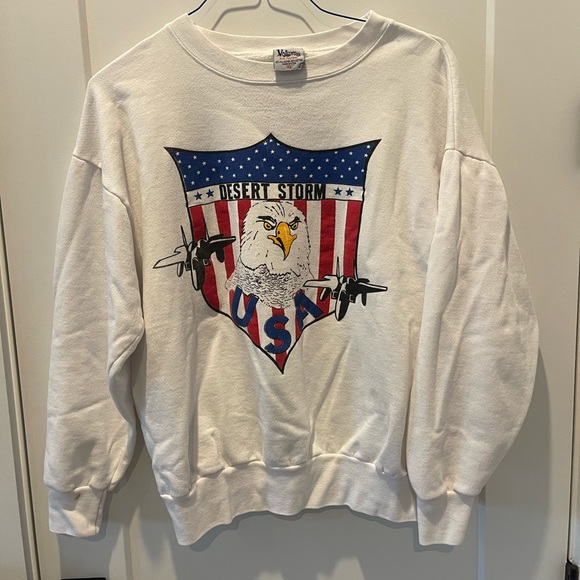 Vintage Desert Storm 1990s crewneck size XL - Picture 1 of 1